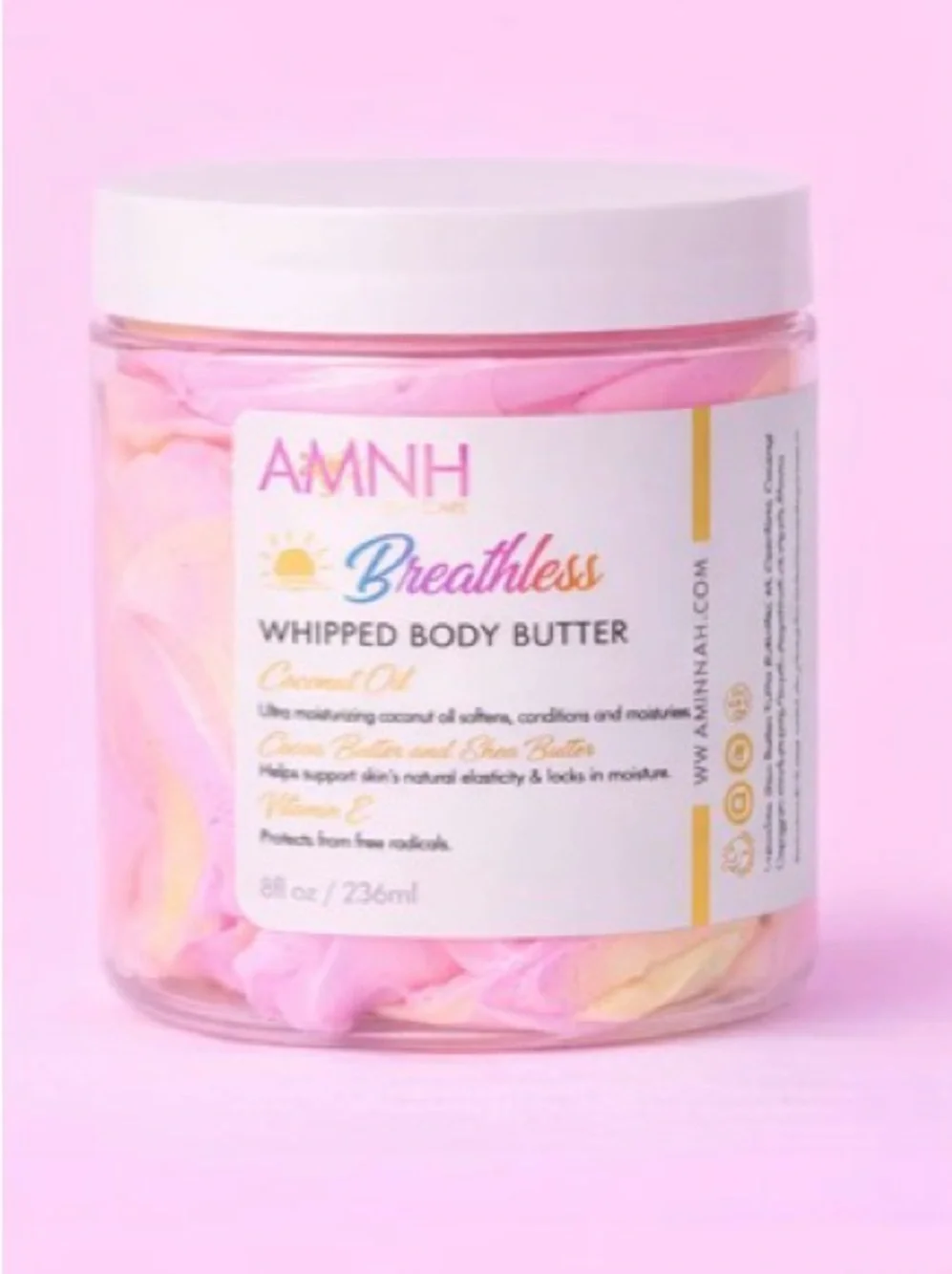 Aminnah Breathless' Whipped Body Butter